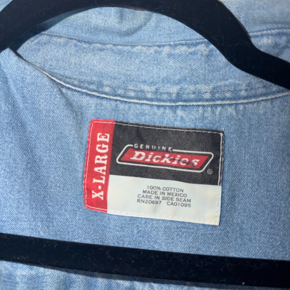 Dickies Blue Denim Shirt/Jacket - Picture 2 of 5